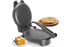 8" Electric Tortilla Maker Machine, PRESSAPAN: Compact Roti Maker, Maquina Para Hacer...