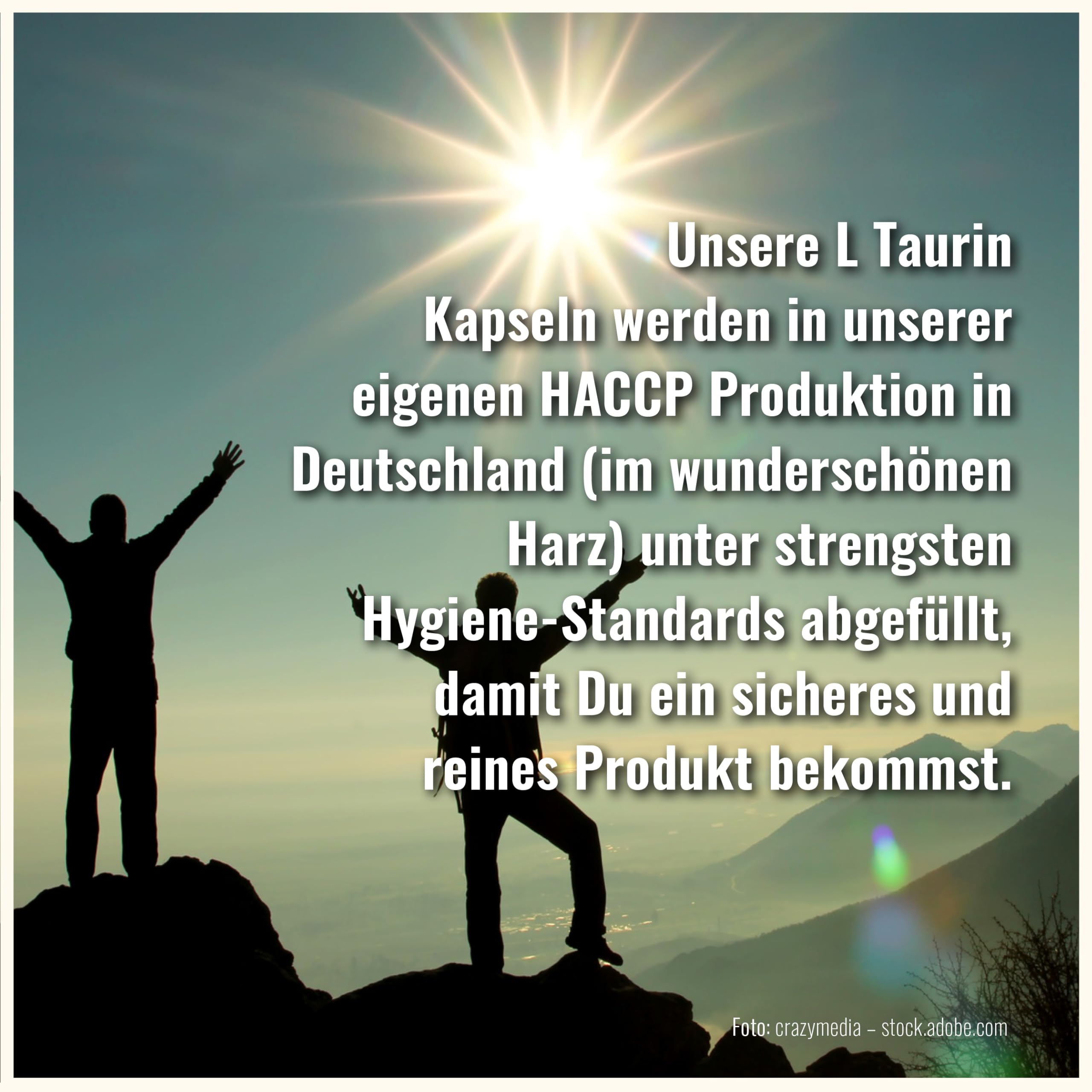 L Taurin – 400 Reine Kapseln ohne Zusätze – Taurin Kapseln Hochdosiert mit 1500mg pro Tagesdosierung – 6 Monate Vorrat Aminosäure – Taurine