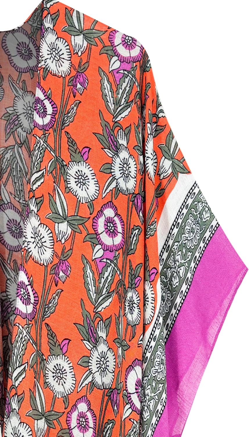 Breezy Lane Kimonos for Women Swimsuit Coverups Beach Cover Up Swimwear Cardigan Summer - Image 4