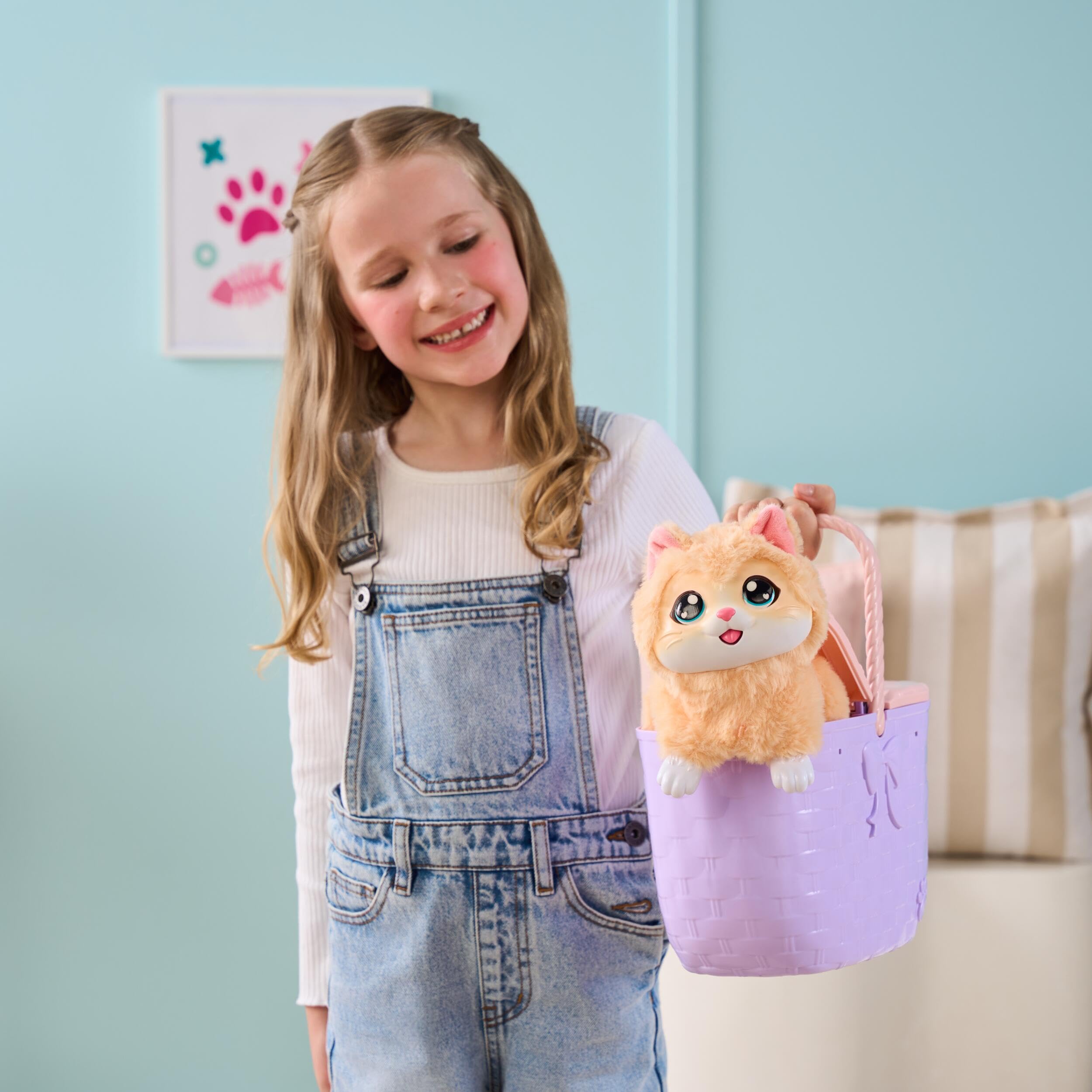 Little Live Pets - Mama Suprise Kitty Playset - Interactive Animal Figure for children 5+ years