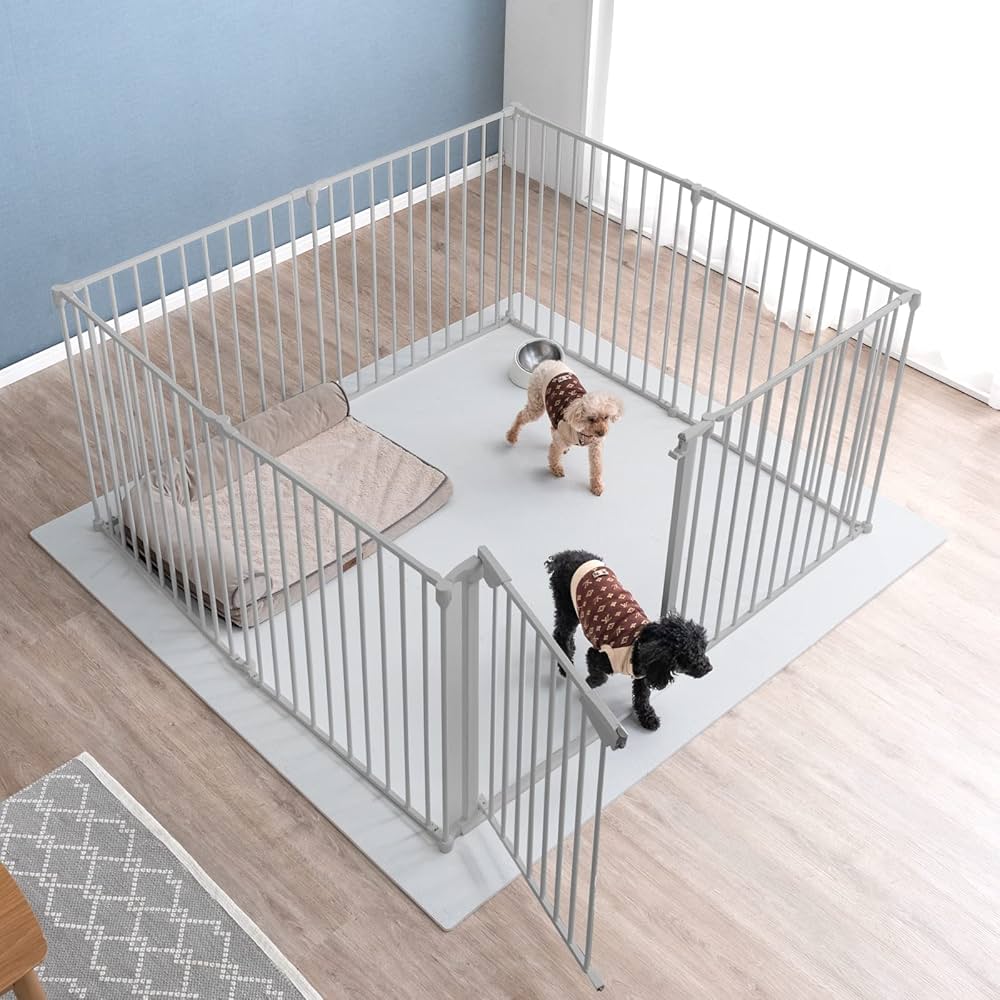 未使用品　タンスのゲン ペットサークル 151cm×151cm×74cm Amazon | タンスのゲン ペットサークル 実用新案登録【シニア犬