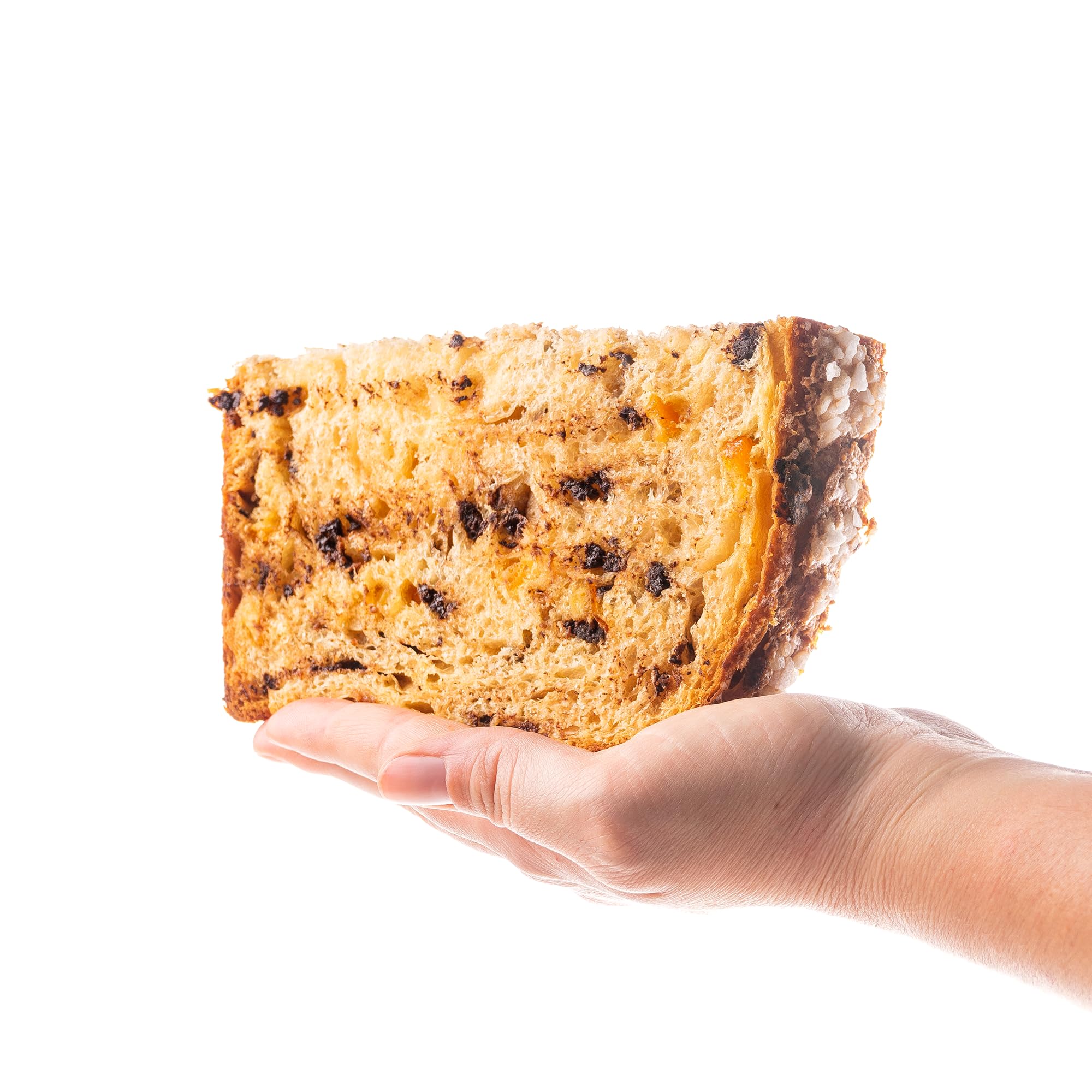 Panettone Antonella de Chocolate y Naranja XXL 1200 gr - Elaboración Artesanal con Receta Tradicional - Delicioso Panetone Dulce Navideño (1 PANETTONE)