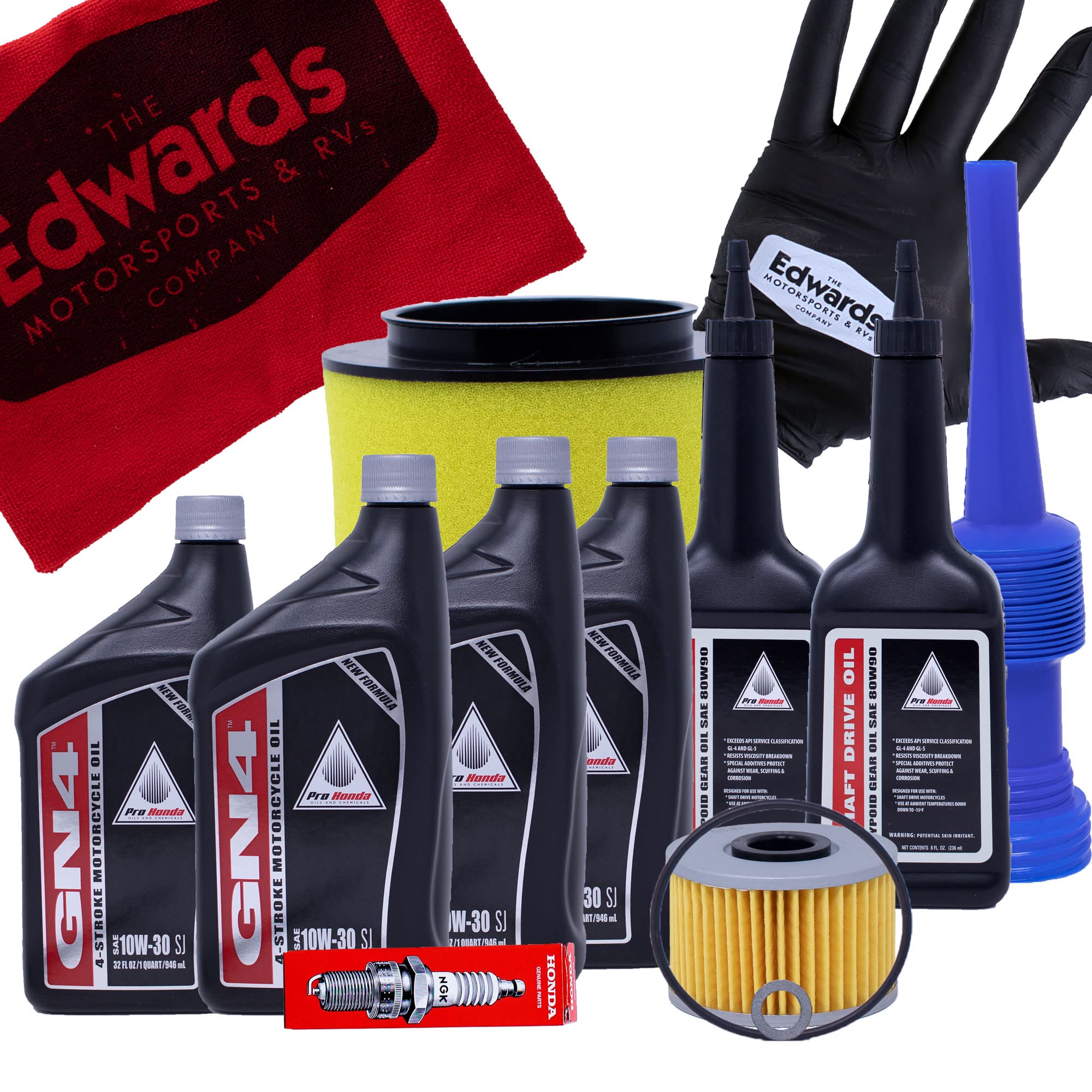 Edwards Oil Change Kit fits 2015-2023 Honda TRX420 Rancher FA FPA FGA Automatic Shift
