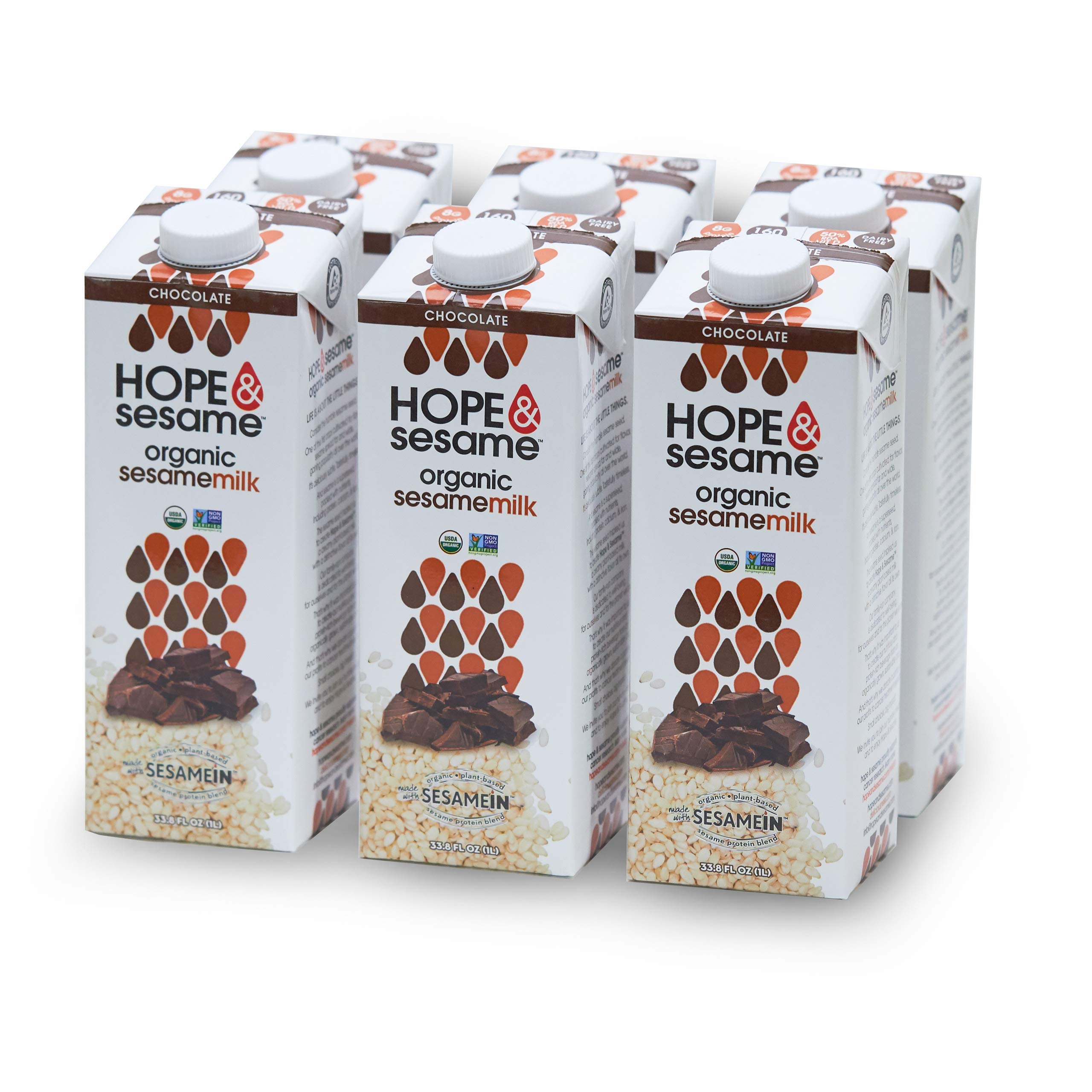 TSCTBA SELPONT e Organic Sesame Milk, 33.8 oz (Chocolate, Garden Sculpture Outdoor Decoration