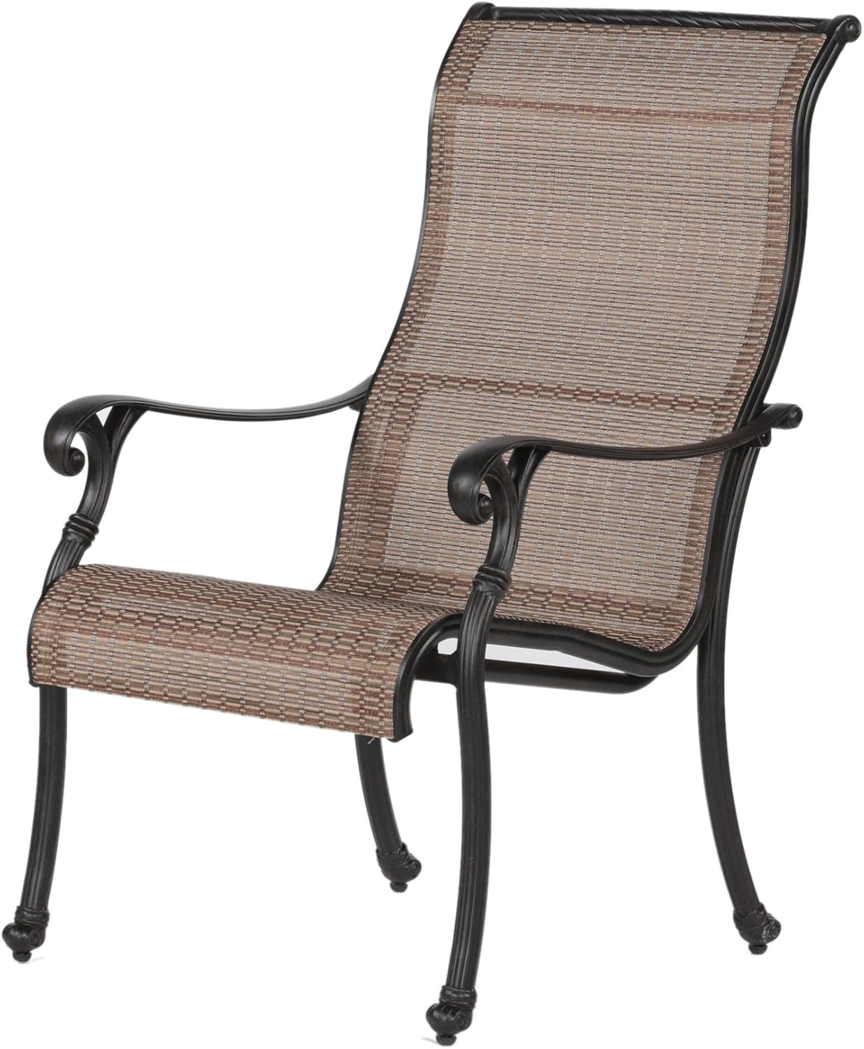 Patio Outdoor Sling Patio 2 Chairs with Aluminum e, All Weather Furniture