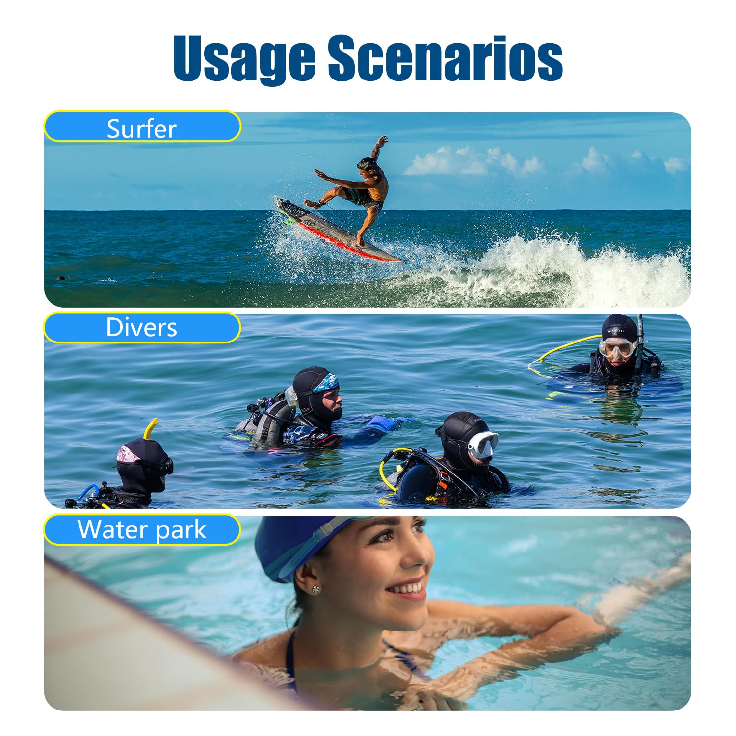 Osmo Pocket 3 40M/131FT Funda Protectora Buceo Compatible para dji Osmo Pocket 3 Impermeables Accesorios