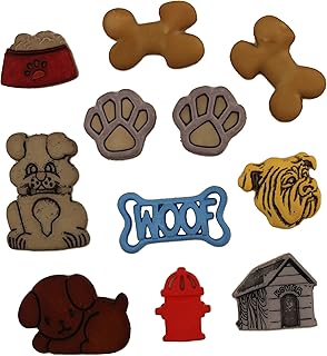 Buttons Galore and More Collection of Novelty Buttons and Embellishments Based on A Variety of Themes, Holidays, and Seasons for DIY Crafts, Scrapbooking, Sewing, Cardmaking and other Projects