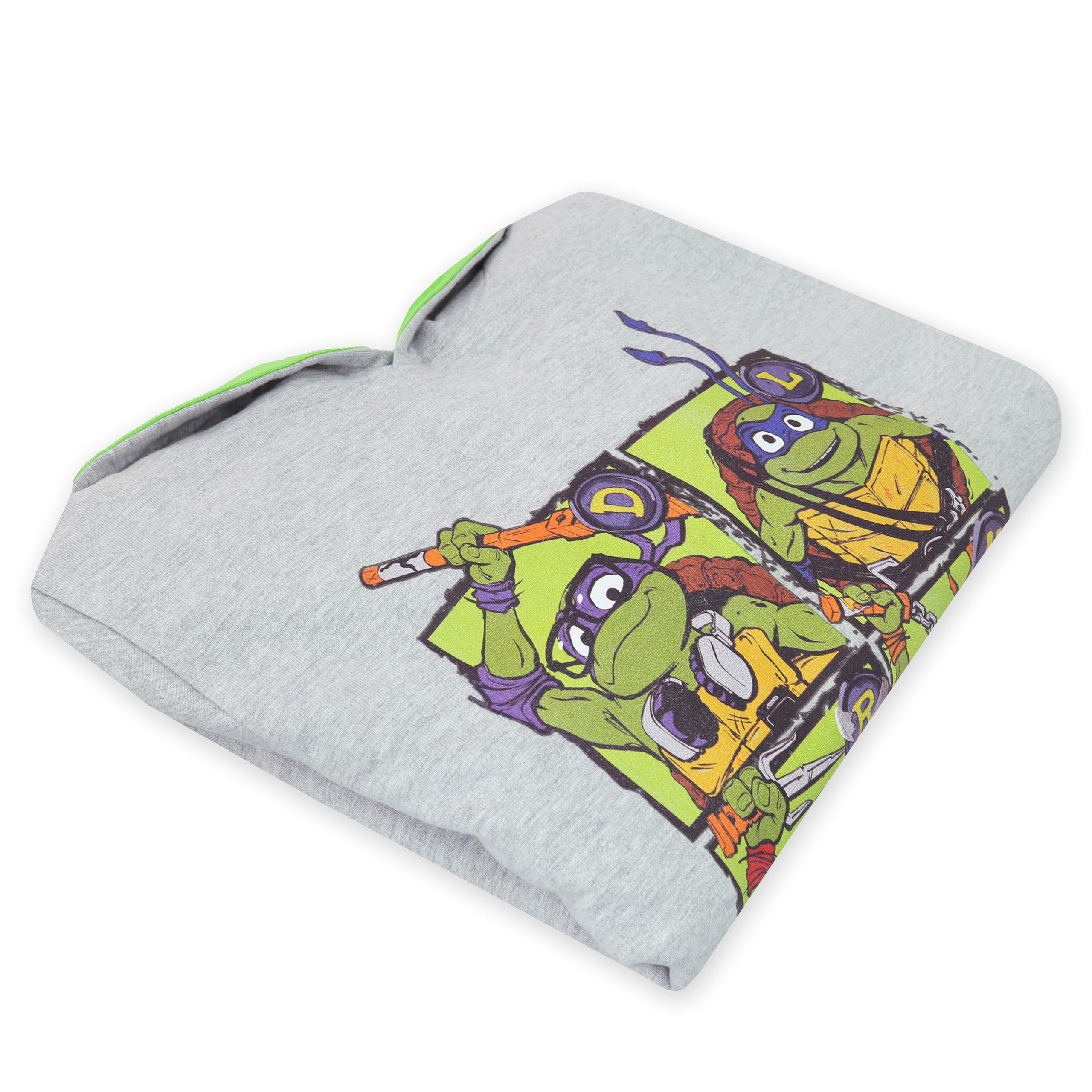 Sudadera para Niños de Las Tortugas Ninja Mutantes Adolescentes | Sudadera con Leonardo, Donatello, Raphael y Michelangelo | Tallas de 5 a 13 Años | Merchandising Oficial de TMNT