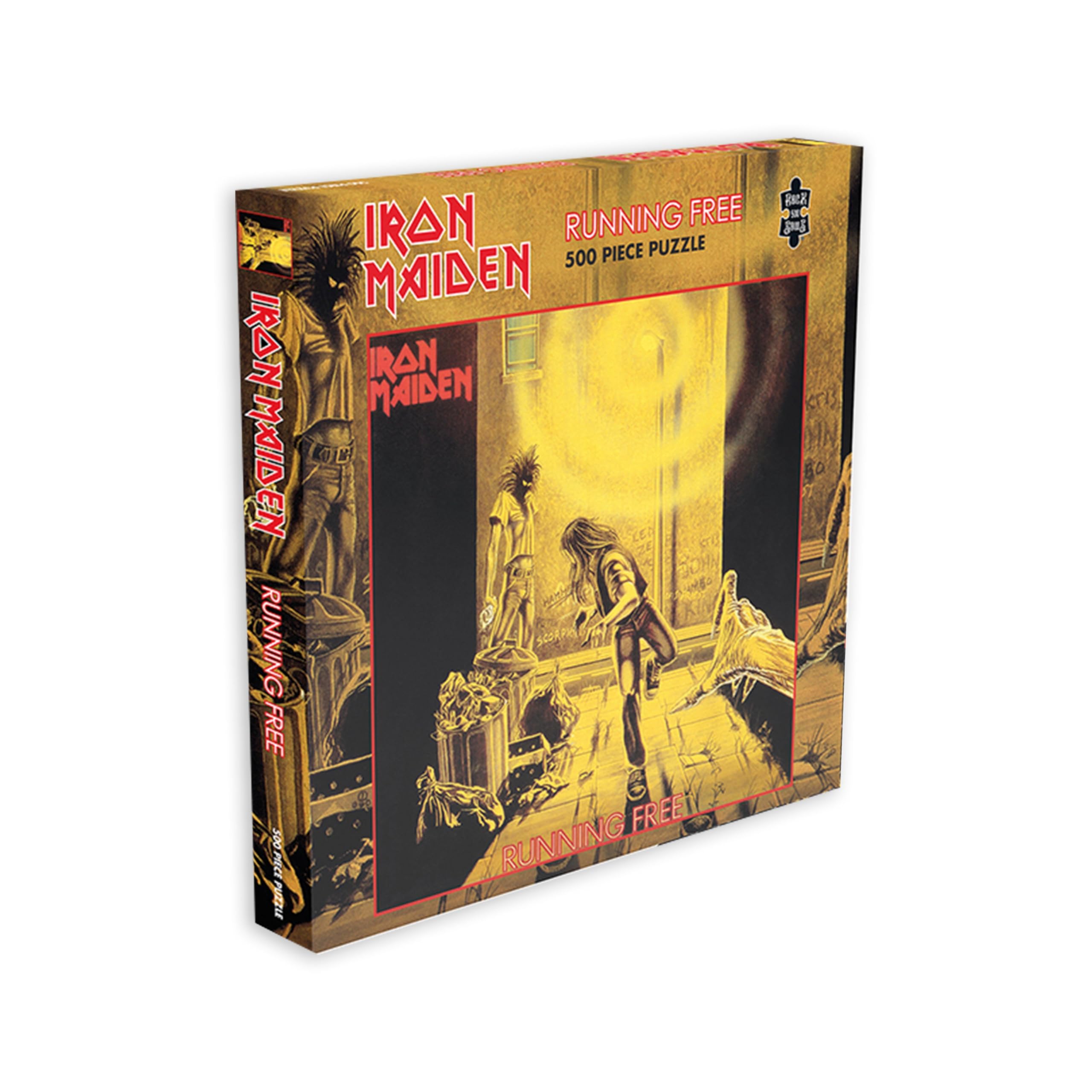 Amazon.com: Rock Saws Iron Maiden Running Free 500 Piece Jigsaw