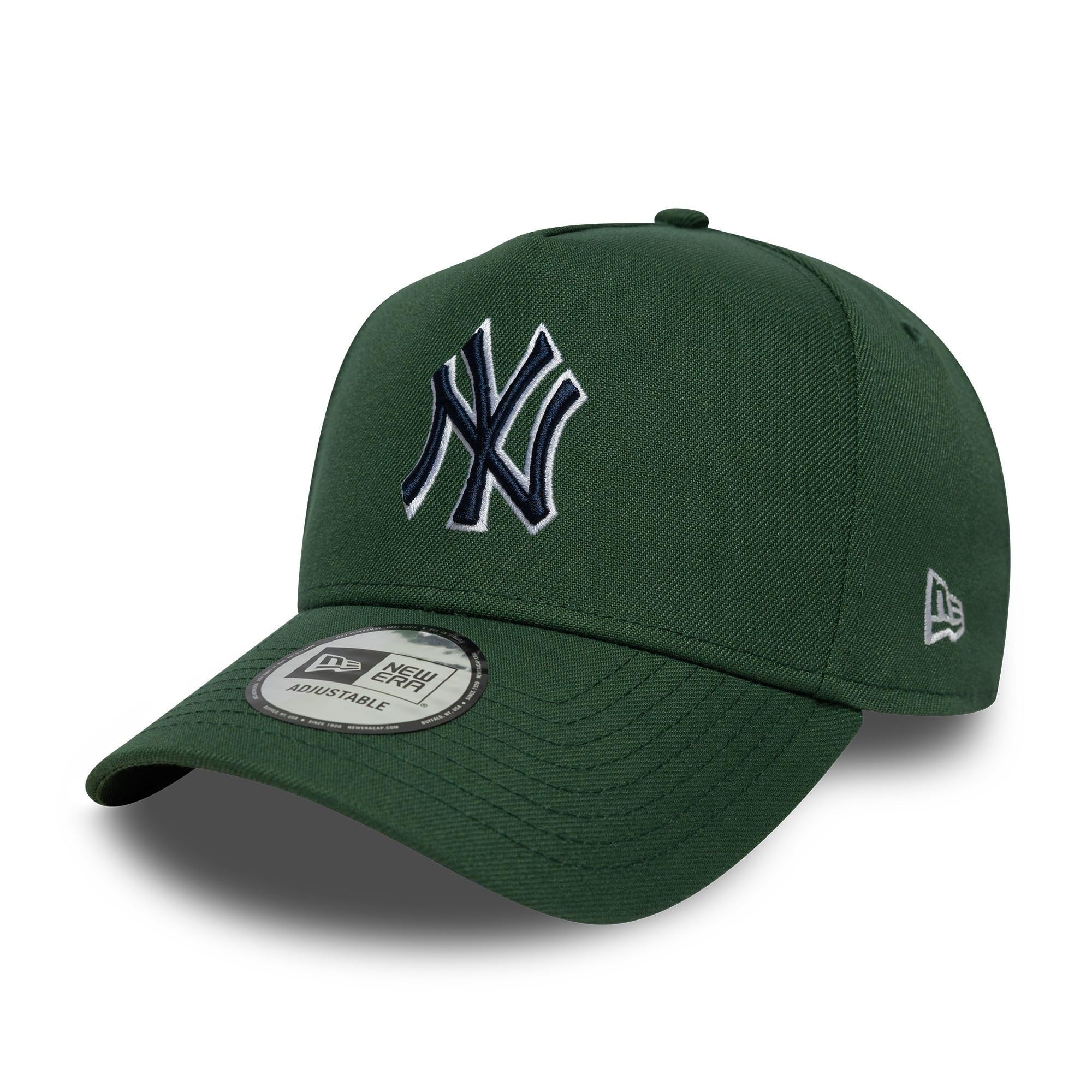 New Era New York Yankees MLB Rear Script 9Forty E-Frame Cap Green โ image 1