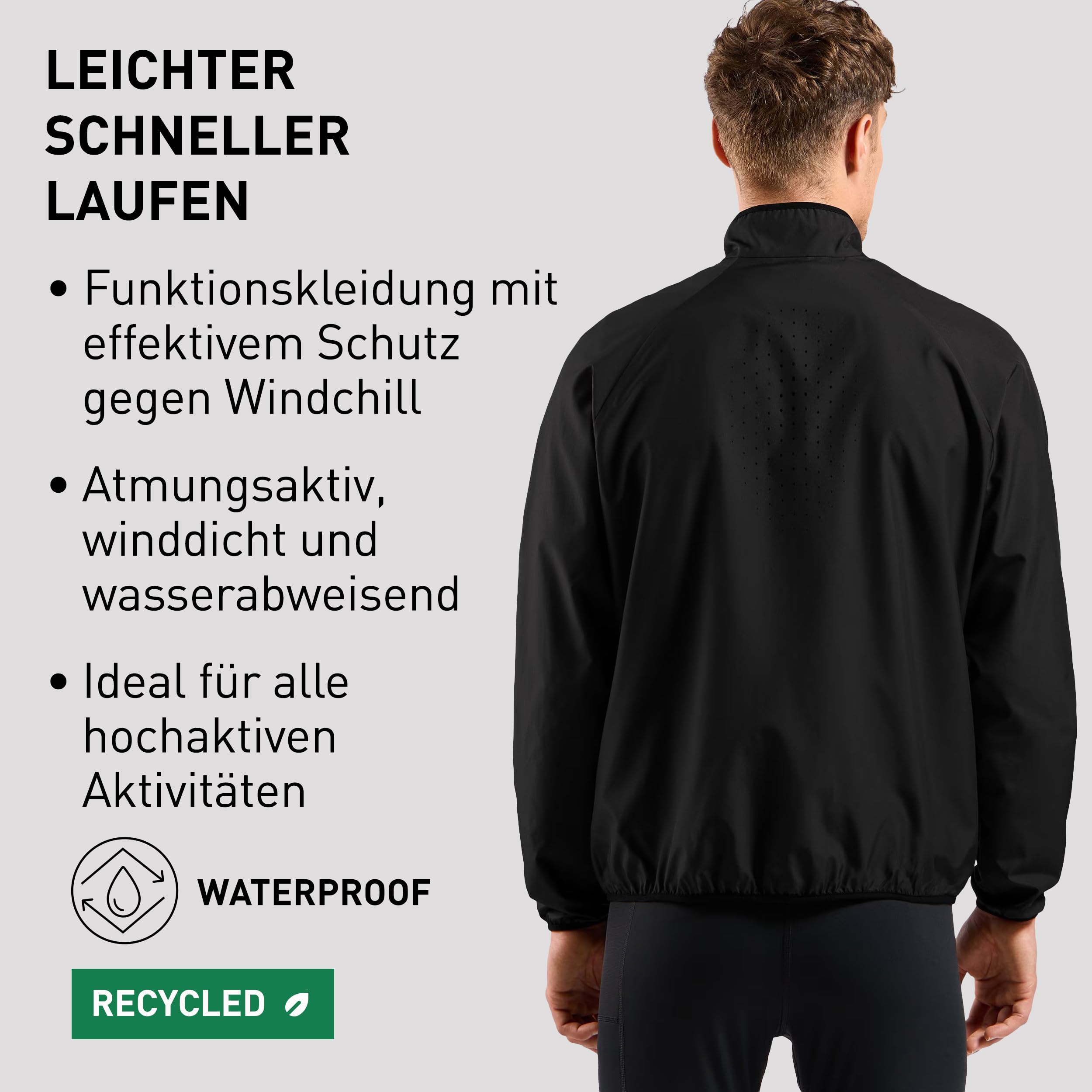 Odlo Laufjacke Herren Essential Light