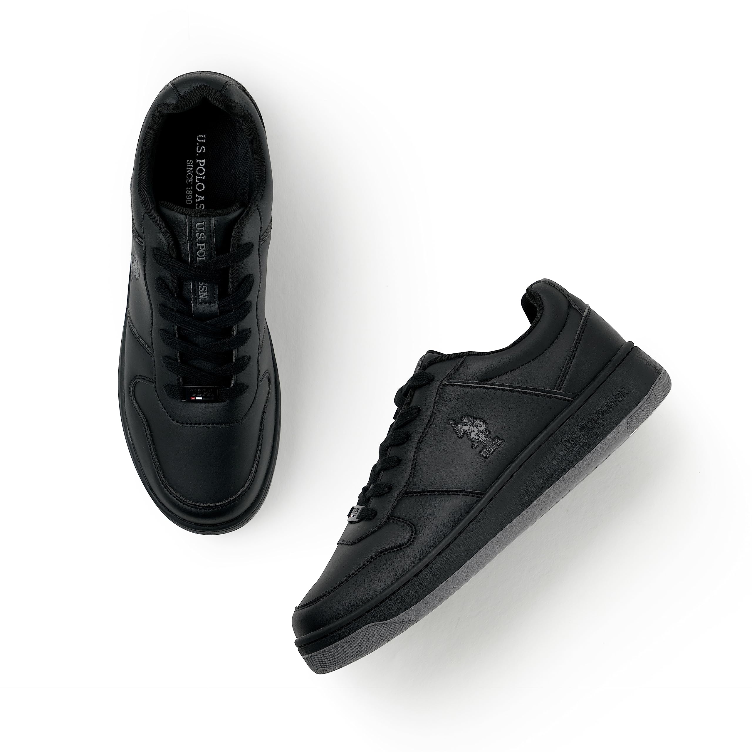 U.S. Polo Assn. Jaxon BLK Mens Black Fashion Sneakers-(UK/11)(2FD23334Z01) (B0CCJB5ZRT) Amazon Price History, Amazon Price Tracker