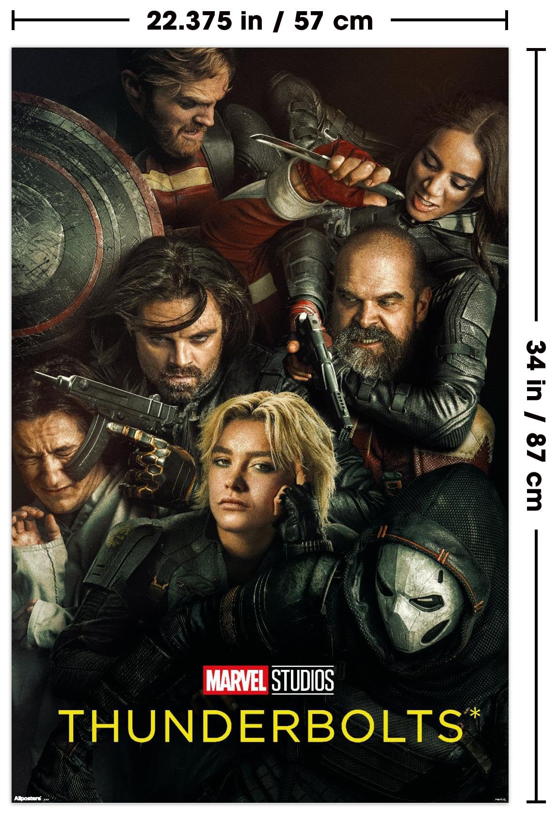 【映画館用両面ポスター】サンダーボルツ* / Thunderbolts* TNA Amazon.co.jp: 映画ポスター サンダーボルツ Thunderbolts