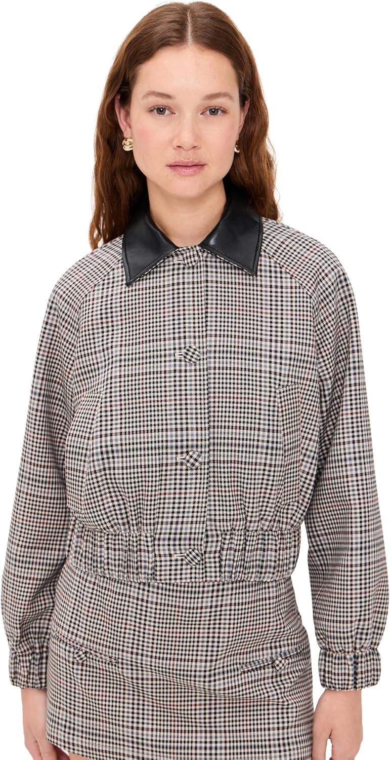 LE BOP Women's Winnie Button Jacket