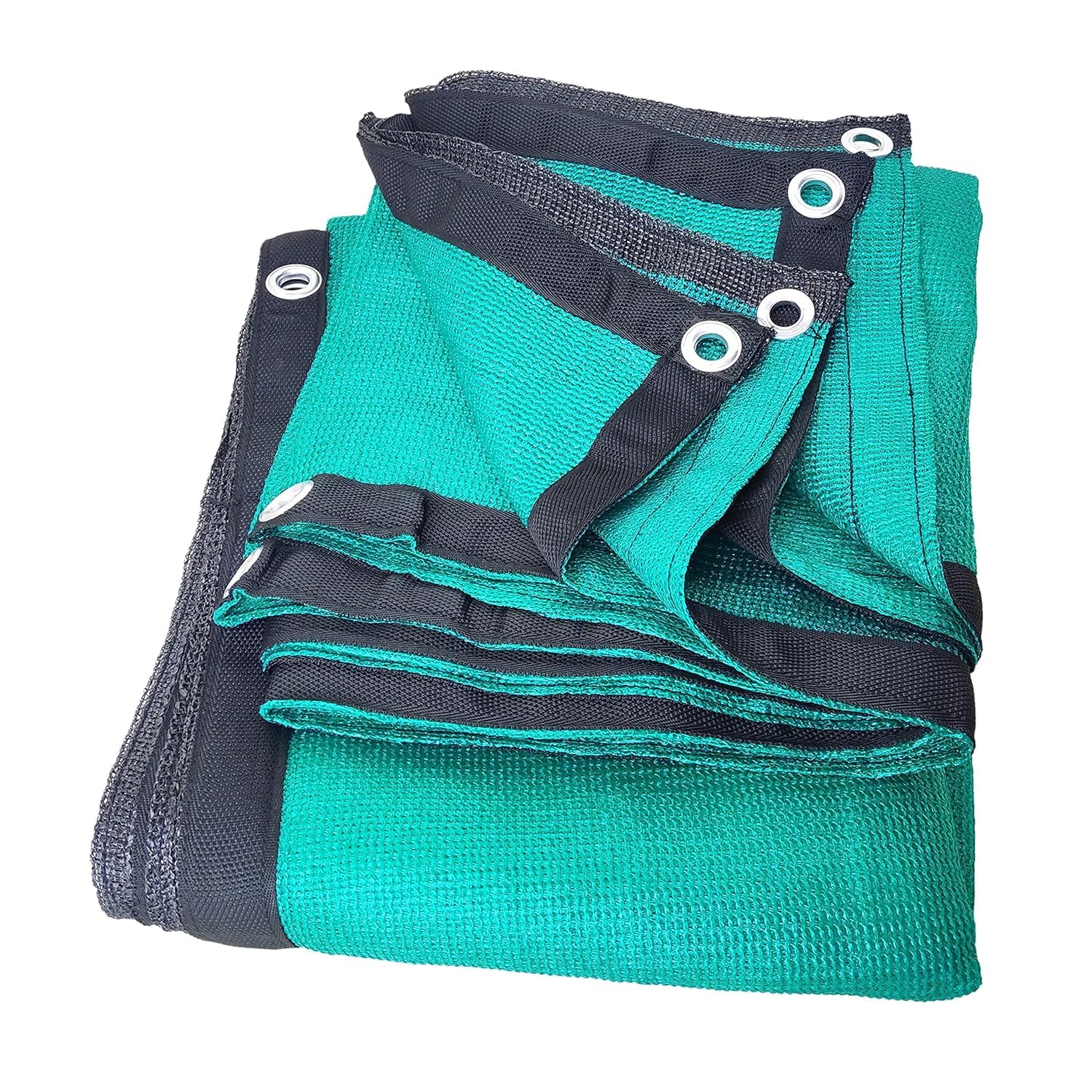 SINGHAL Multipurpose Shade Net 50% UV Protection, 10x100 Ft, HDPE Green Net for Home, Lawn, Nursery, Sport Shading