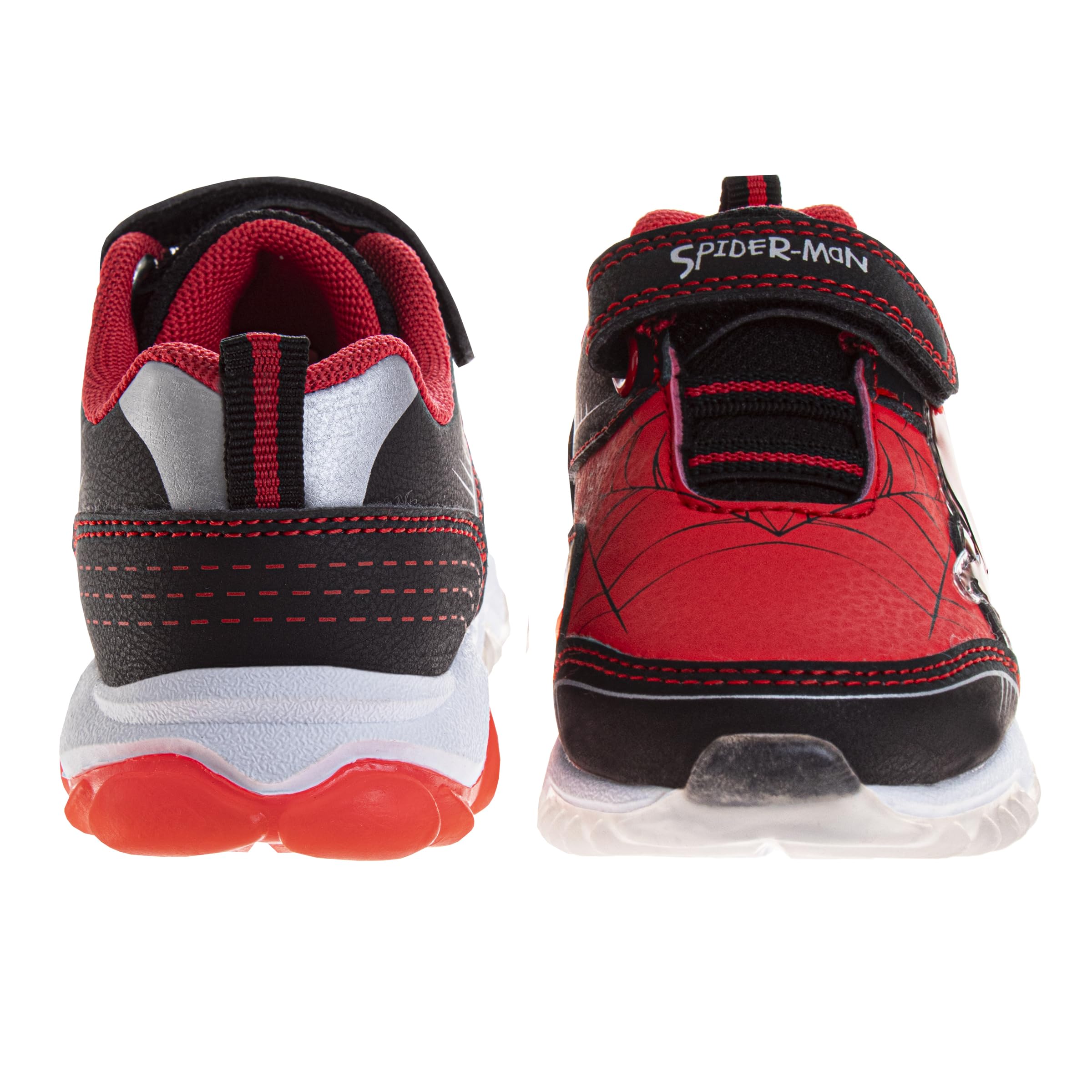 Marvel Comics Character Sneakers Slipon Laceless - The Avengers Spiderman Capitán América Hulk Thor Ironman Zapatos deportivos (tamaños: 6-10 Niño / 11-12 Niño pequeño)