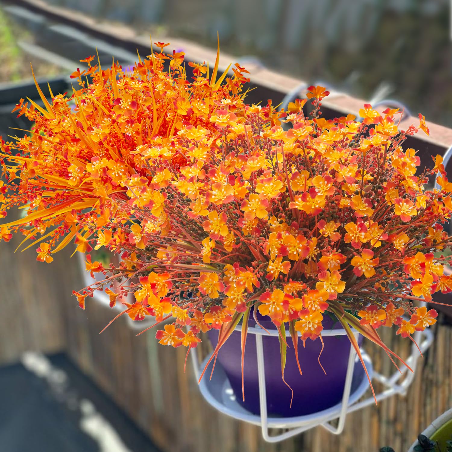 Amazon.com: Grunyia 12 Bundles Artificial Fall Flowers for