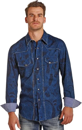 Rock \u0026 Roll Cowboy Men's and Blue 