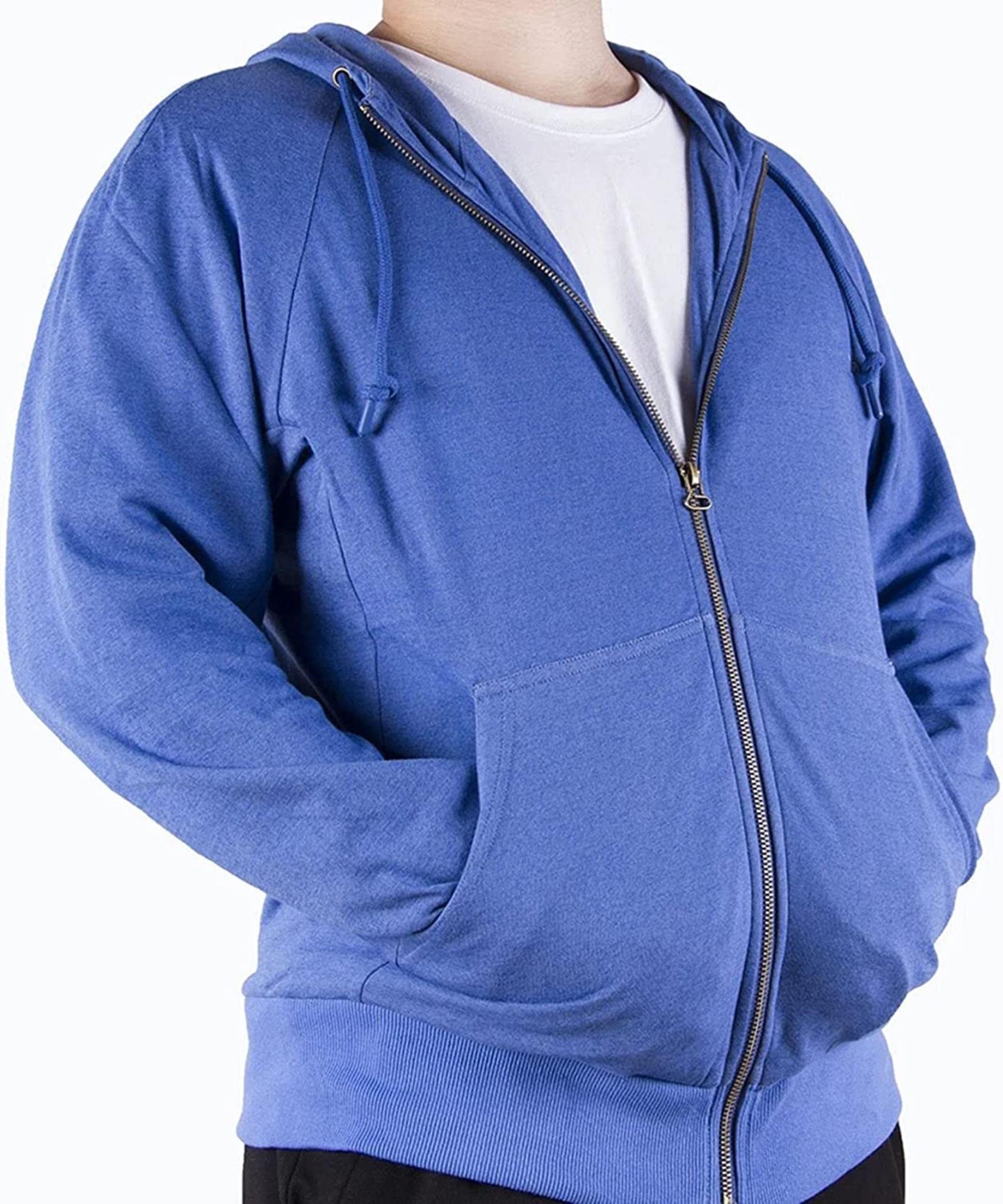 Sweat Capuche Anti-Onde Homme CNPRAZ pour Bloquer les Radiations Micro-Ondes