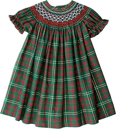 Smocked santa dress Clearance