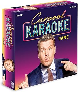 Carpool Karaoke Game, from The Hit Series The Late Late Show with James Corden, 3+ Players, 30 Minute Play Time, for Ages 12 and up