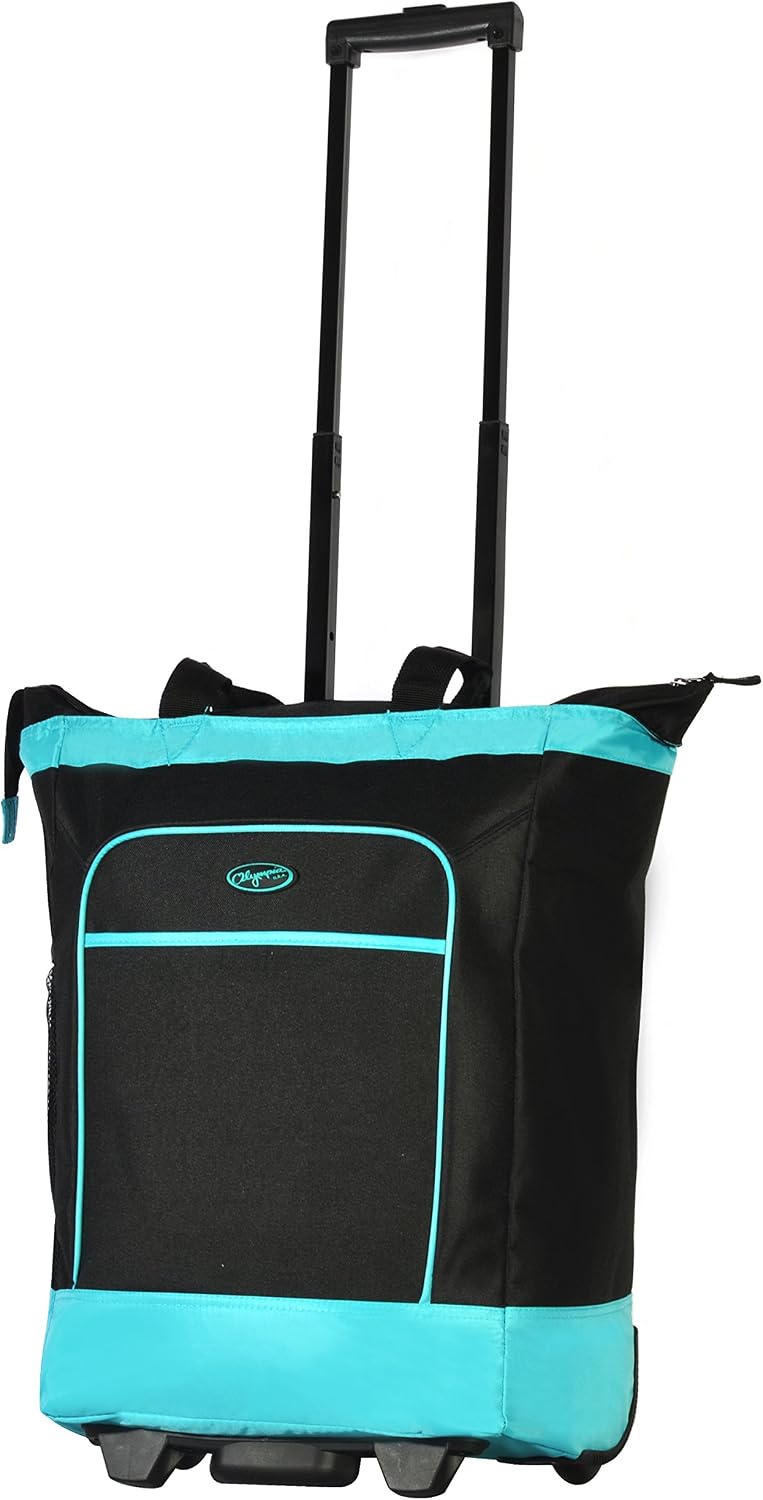 RAVE Carry-on Luggage Rolling Shopper Tote