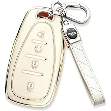 Key Fob Cover Compatible with Chevy Bolt EV EUV Trailblazer Traverse Trax Blazer Equinox Cruze Sonic Volt