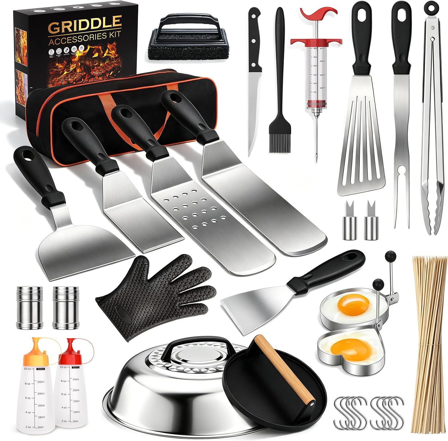 Kit de accesorios para parrilla 134 piezas Furnhome