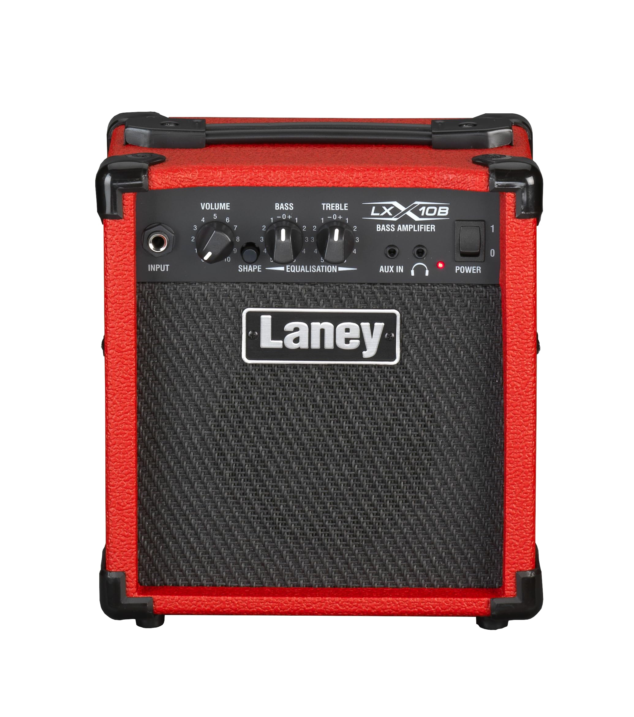 Laney LX10B LX Series - Bass Guitar Amp - 10 Watt - Red, LX10B-RED