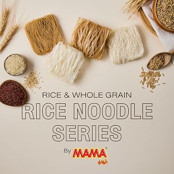 Mama instant Rice Vermicelli Noodles 225 g (Pack of 6)