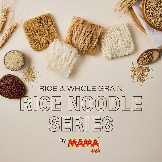 Mama instant Rice Vermicelli Noodles 225 g (Pack of 6)