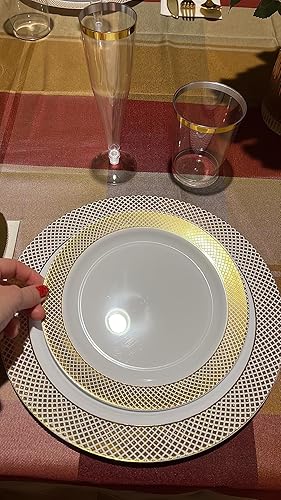 Miniatura 9 de Oojami 30 flautas desechables clásicas de plástico champán para fiestas, vasos de plástico, vasos de boda, fiesta, tostado, cóctel, paquete de