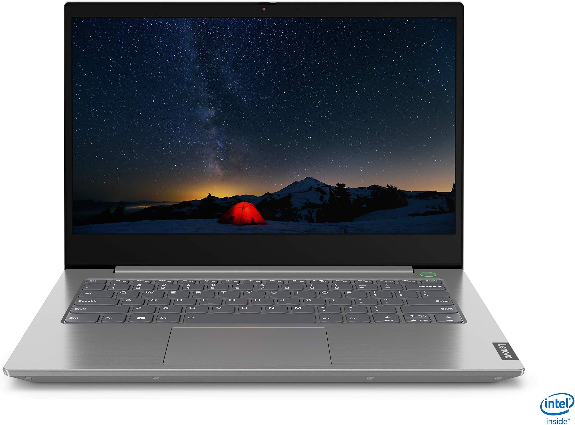 Lenovo ThinkBook 14 Intel Core i3 10th Gen 14" (35.56cms) Full HD Thin and Light Laptop (4GB RAM/ 1TB HDD/Windows 10 Home/Mineral Gray/ 1.49 kg), 20RV00BRIH