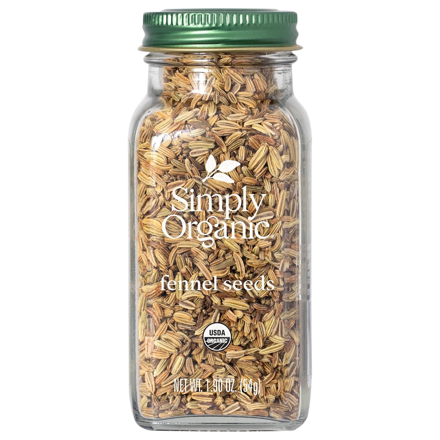 Simply Organic Fennel Seed, Certified Organic 1.9 oz