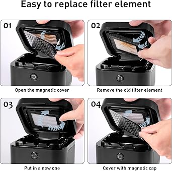 Special Replaceable Filter for Smokeless Ashtray-VS070(4 pack)