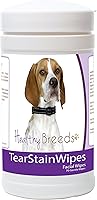 Vista 183 de Healthy Breeds Toallitas quitamanchas de lágrimas de perro para husky siberiano – Más de 100 razas – Limpiador facial de ojos – 70 toallitas