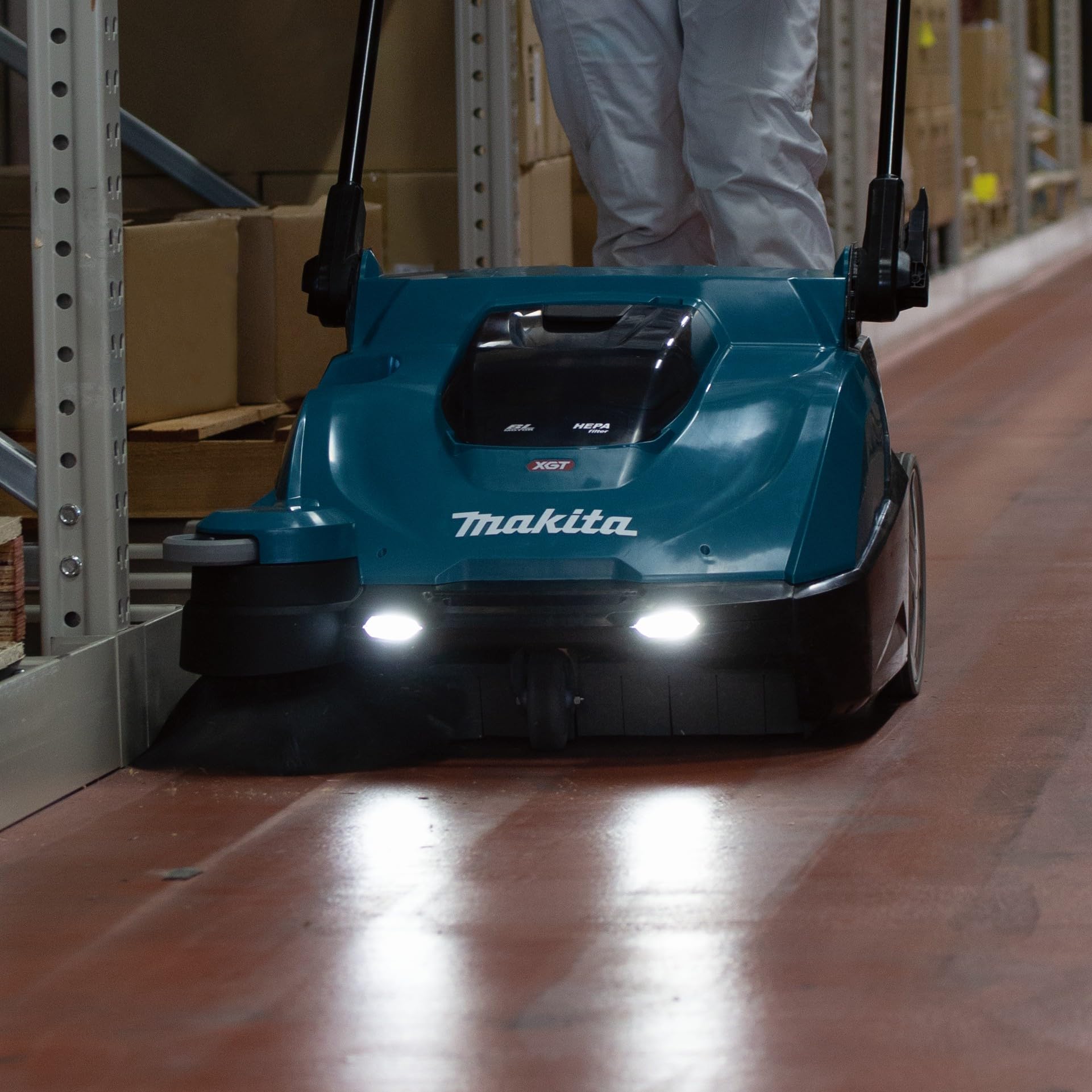 Makita VS001GZ Akku-Kehrsaugmaschine 40V max. (ohne Ladegerät und Akkus)