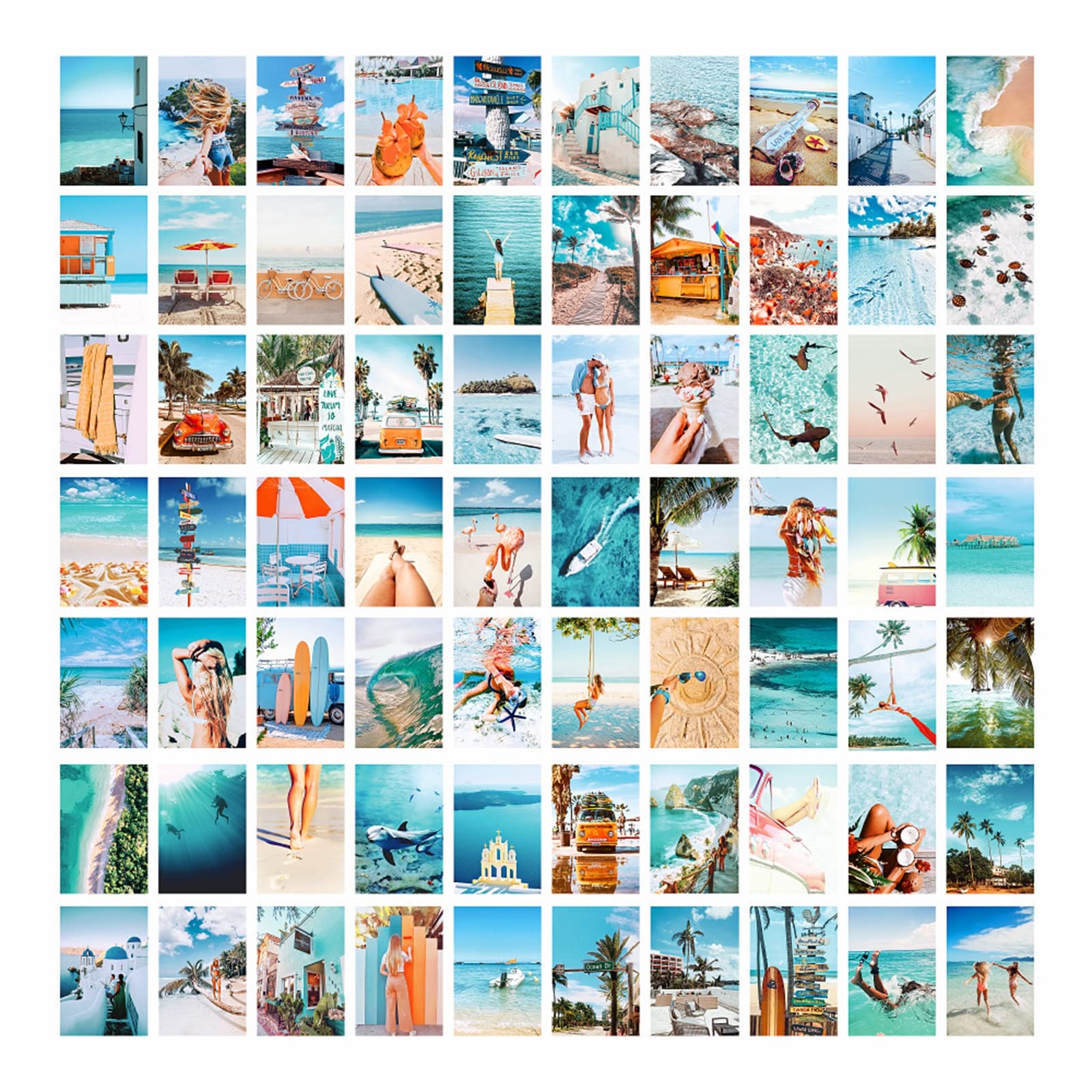 Affiches de décoration bleue pour relooker un collage mural - 7