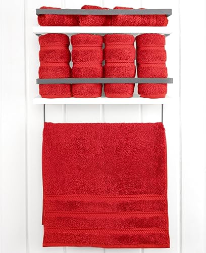 Miniatura 588 de American Soft Linen - Juego de 4 toallas de baño, 100% de algodón turco de 27 x 54 pulgadas, toallas de baño extragrandes, toallas para ducha