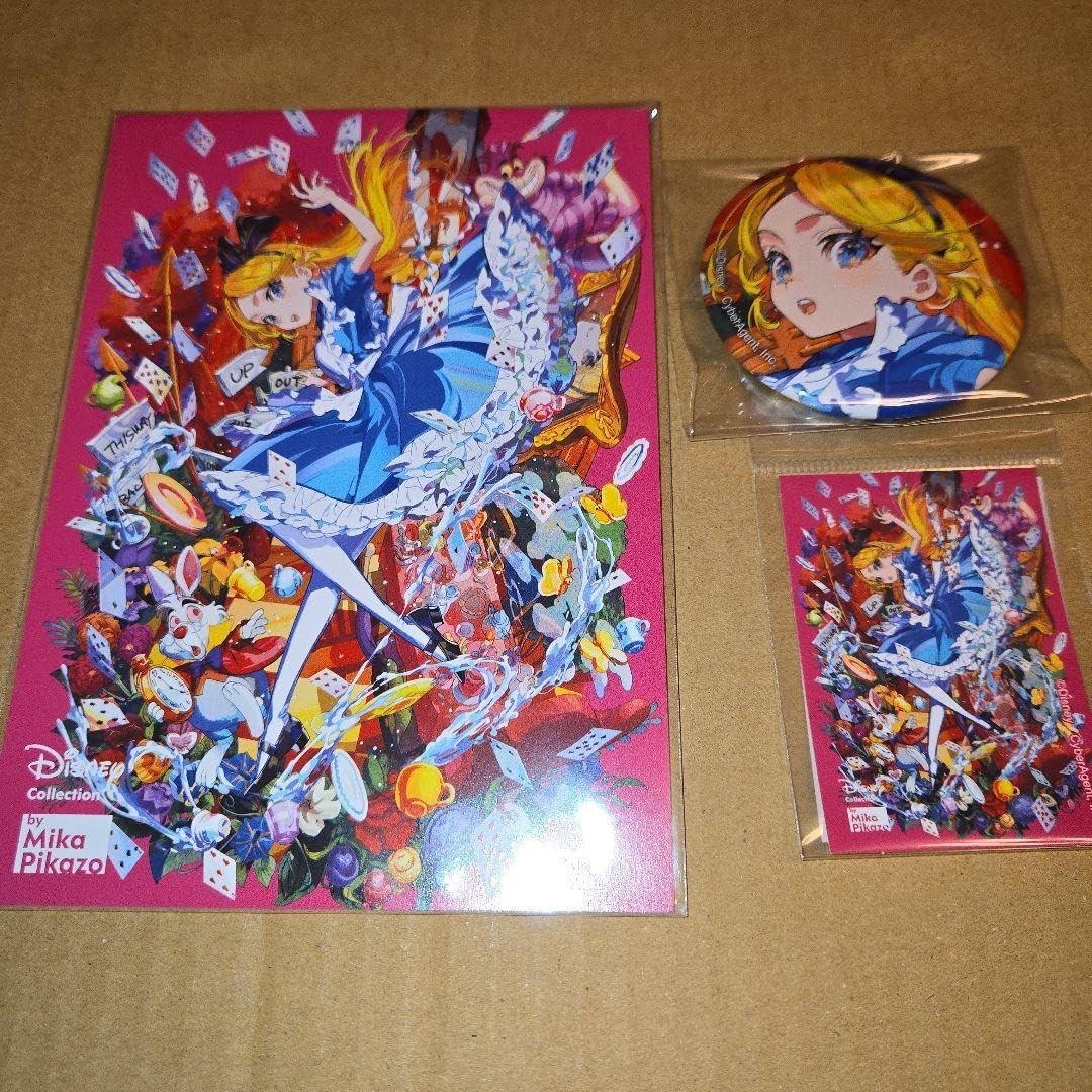 MikaPikazo ×Disney アリス アクリルブロック mika pikazo アリス セット Mika Pikazo ディズニーコラボ アクリル