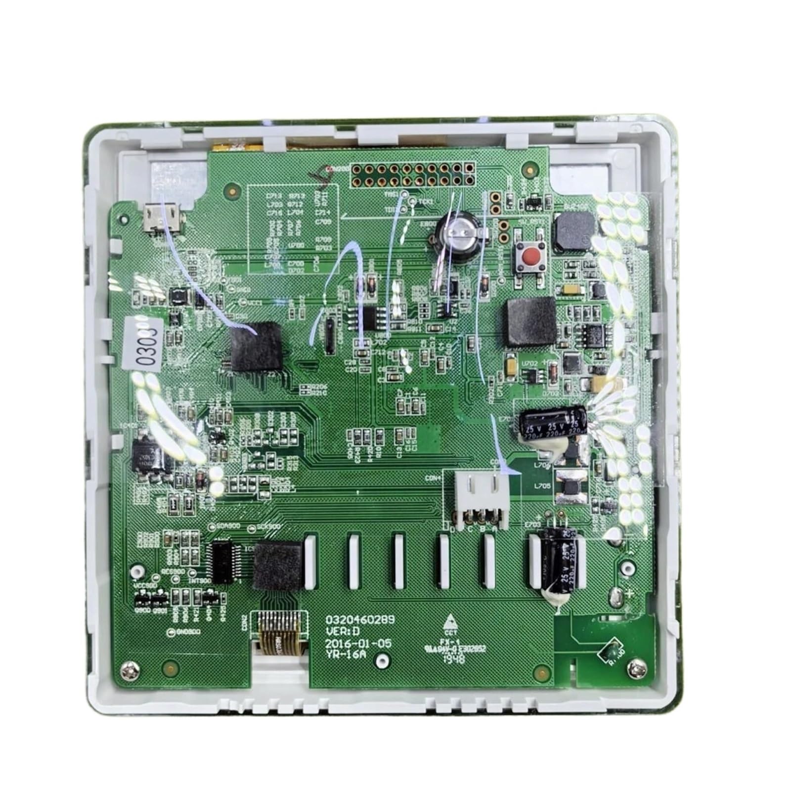 Pannello Di Controllo WIRE A Parete for Aria Condizionata Centralizzata, Compatibile Con HAIER, YR-E16B 0150401330G1 YR-16A Pannello Di Regolazione