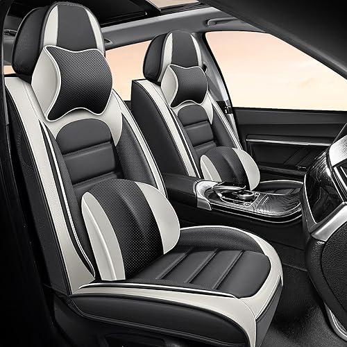 Fundas de asiento de automóvil de lujo para Chevrolet Trailblazer 2003-2023, impermeable, suave, transpirable, funda de asiento de piel sintética
