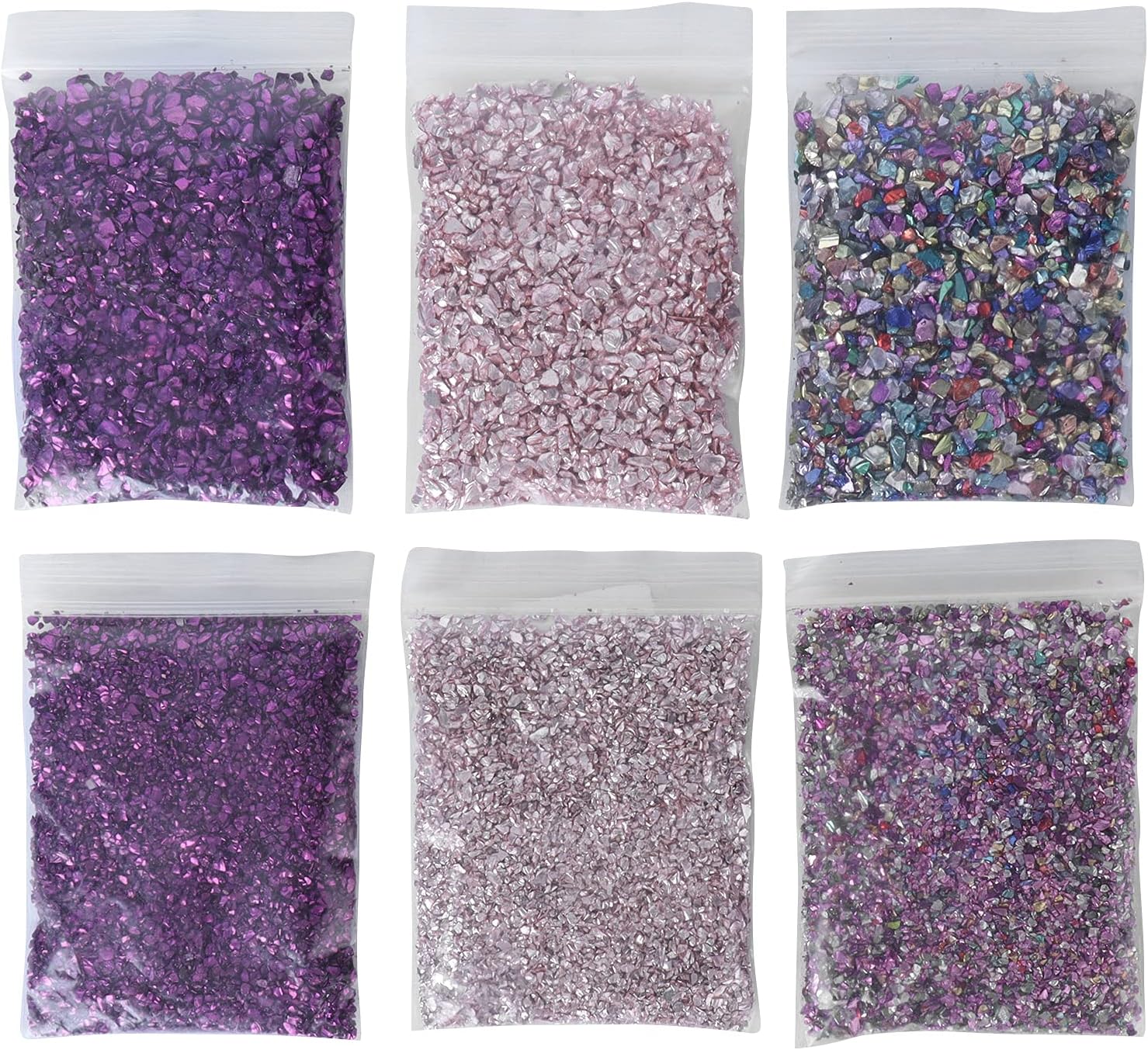 砕いたガラスチップ 砕いたガラスフィラー不規則な形の樹脂モールド手作り工芸品 ネイルアートの装飾 開催中 スクラップブッキングに最適 電話ケースの作成