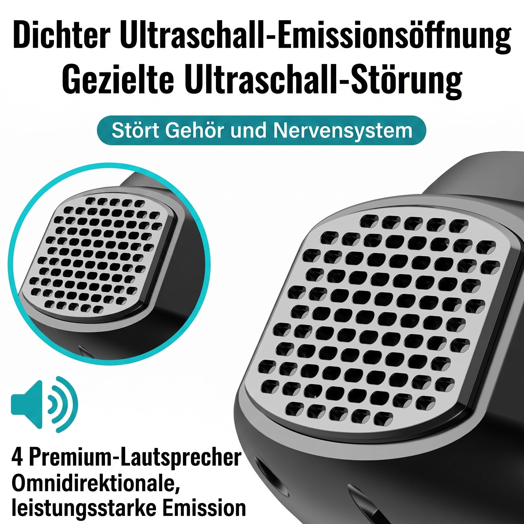 osmo repelmax mäuseabwehr, TriWave Defense Ultraschallgerät 300 m²