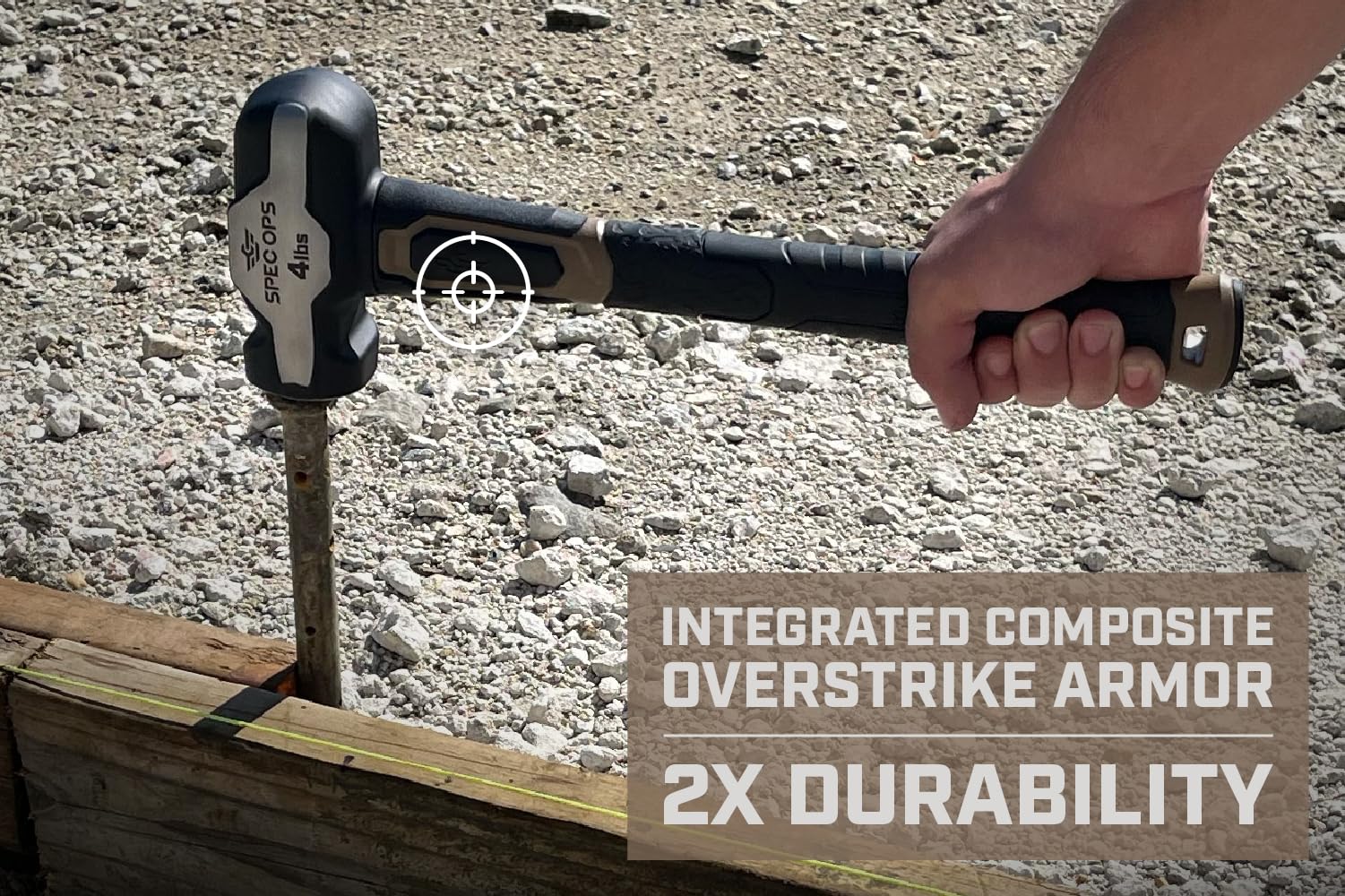 Spec Ops Engineering Hammer - 4 lb Sledge -5 Spec Ops Engineering Hammer - 4 lb Sledge -5