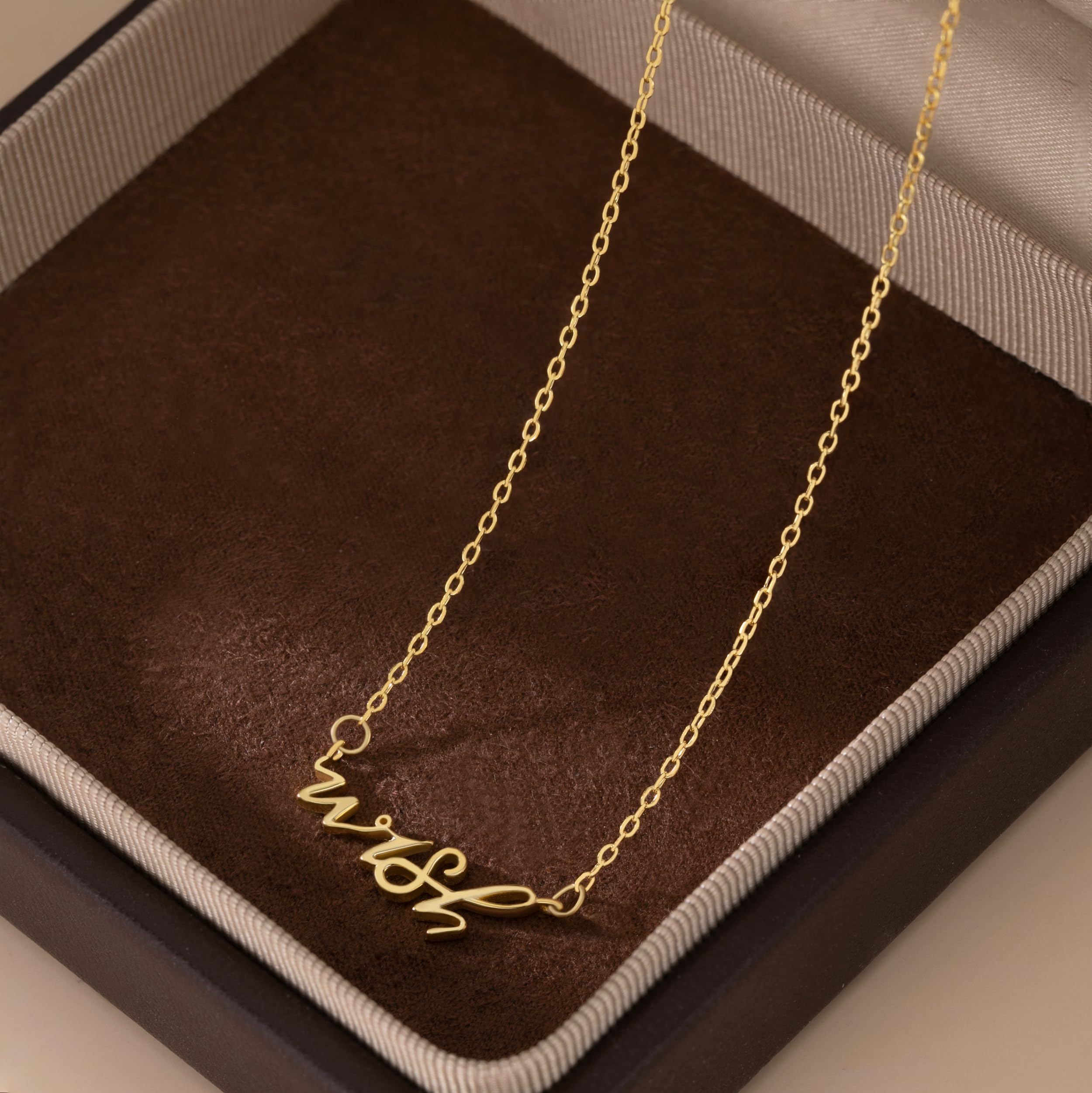 SLUYNZ Collana girocollo in argento Sterling 925 per donne, adolescenti, ragazze, con ciondolo con parole per lei compleanno anniversario