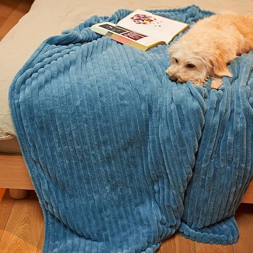 Vista 6 de GOTCOZY - Manta térmica eléctrica de 50 x 60 pulgadas, piel sintética acanalada, con 4 niveles de calefacción y apagado automático de 3 horas