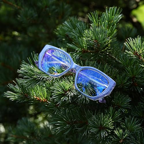 Miniatura 88 de 1/2/4/5 Pack Computer Reading Glasses Blue Light Blocking Readers Spring Hinge for Women Men