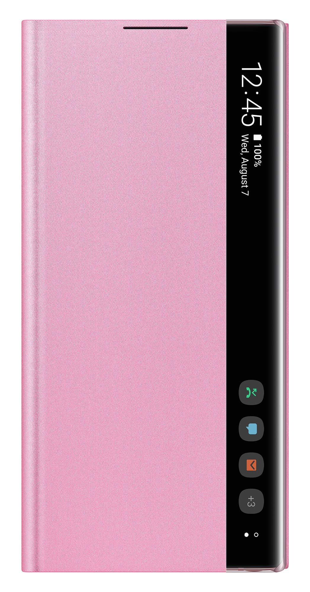 SAMSUNGOriginal Galaxy Note 10 Clear View Cover Case - Pink