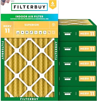 Filterbuy 15x30x4 MERV 11 Pleated Air Filter – Pet & Allergy